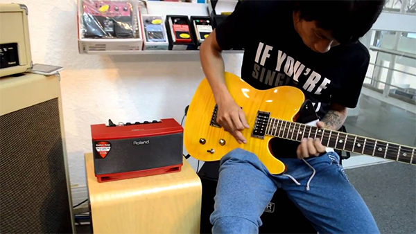 ampli cho guitar dien